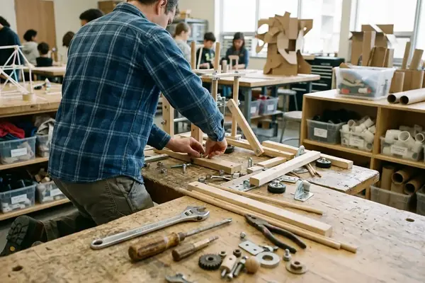 Why Open-Ended Construction Materials Beat One-and-Done STEM Kits