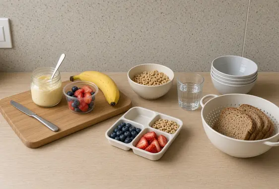 Image showing breakfast word play